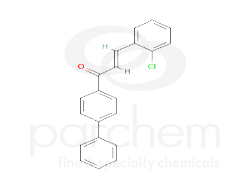 172649 1-(1,1'-biphenyl)-4-yl-3-(2-chlorophenyl)-2-propen-1-one  chemical structure